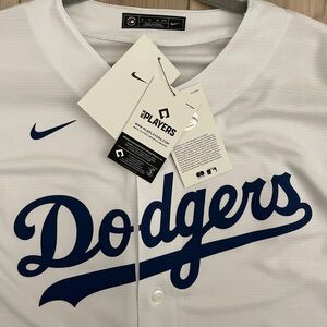 White Mookie Betts Dodgers Jersey NYT